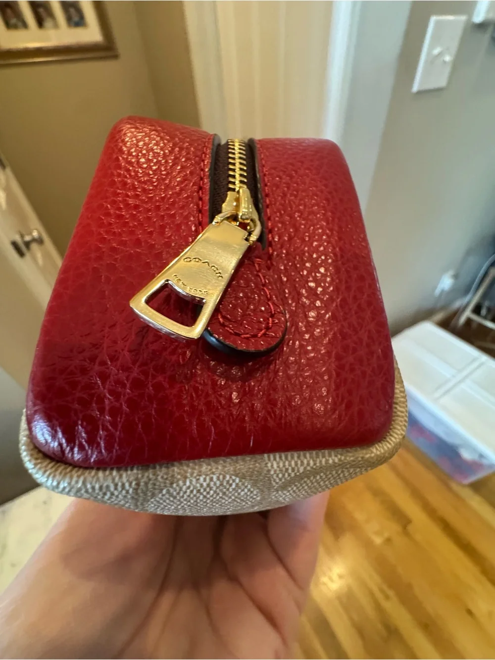 Coach Lunar New Year Boxy Cosmetic Case - Limited Edition - Ox & Carriage